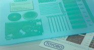 Водовымывные пластины Toyobo Cosmolight в флексографской печати